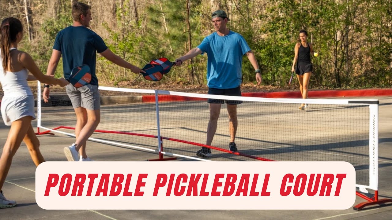 ZSFloor Tech Outdoor Portable Pickleball Courts for Schools and Communities